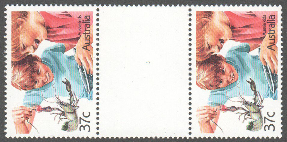 Australia Scott 1040 MNH Gutter Pair - Click Image to Close